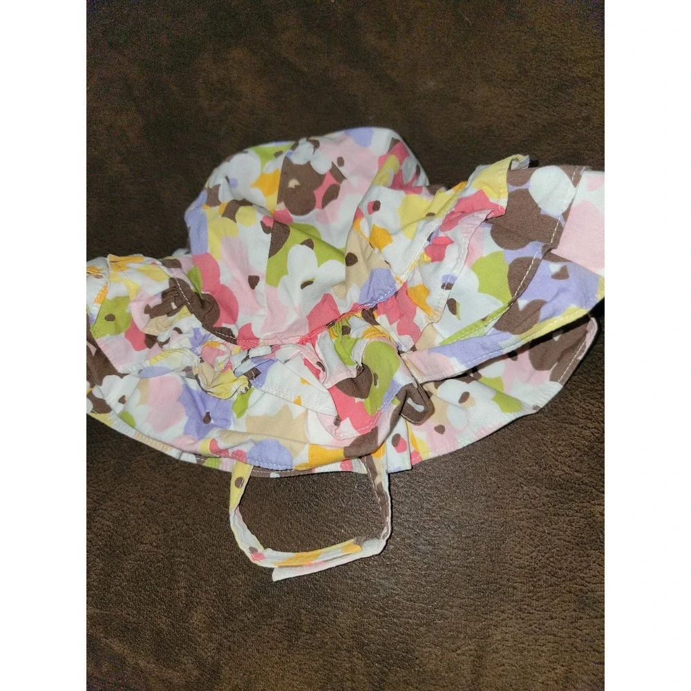 Gymboree glamour safari floral dress‎ 12 18 months hat 12 24 months